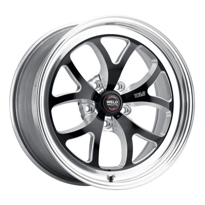 Weld S76 15x10.33 / 5x4.75 BP / 6.5in. BS Black Wheel (Low Pad) - Non-Beadlock — view 4 | J-Spec Garage