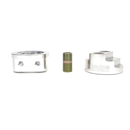 BLOX Racing Remote Oil Filter Relocation Kit - Polished — view 6 | J-Spec Garage