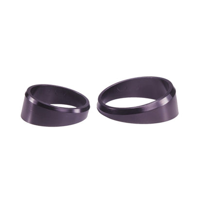 Autometer or Autogage 2-1/16in Black Angle Rings -- 3 Pack — view 2 | J-Spec Garage