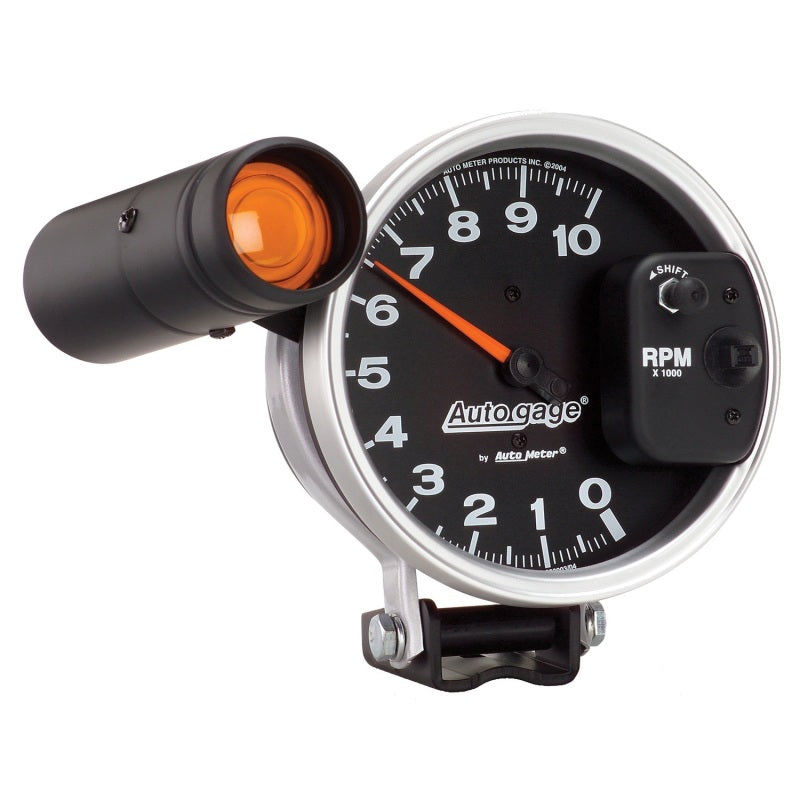 Autometer 5 inch 10,000 RPM Monster Shift Lite Pedestal Tachometer — view 3 | J-Spec Garage