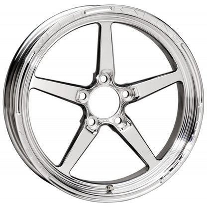 Weld Alumastar 1-Piece 17x4.5 / 5x4.5 BP / 2.25in. BS Polished Wheel - Non-Beadlock | J-Spec Garage