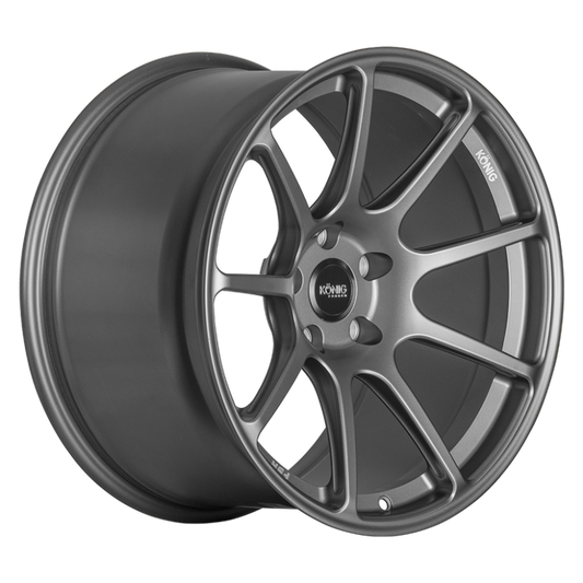 Konig Forged F5R 19x8.5 5x114.3 ET42 Ash Silver Wheel (Knurled Bead) | J-Spec Garage