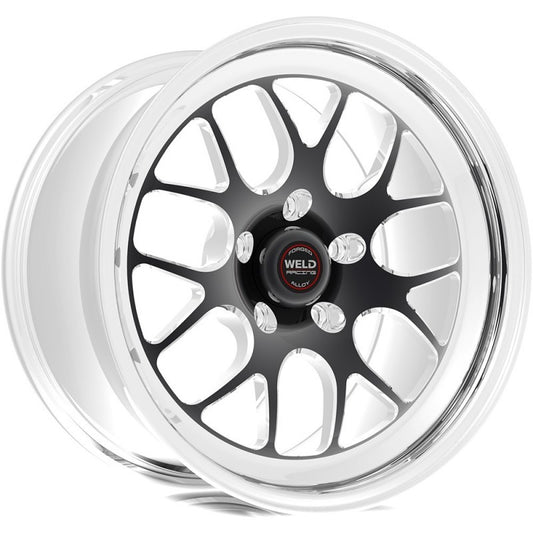 Weld S77 20x8 / 6x5.5 BP / 5.5in. BS Black Wheel (Low Pad) - Non-Beadlock | J-Spec Garage