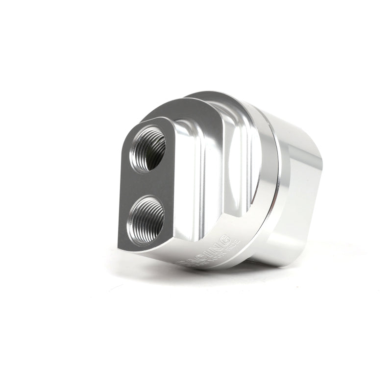 BLOX Racing Remote Oil Filter Relocation Kit - Polished — view 8 | J-Spec Garage