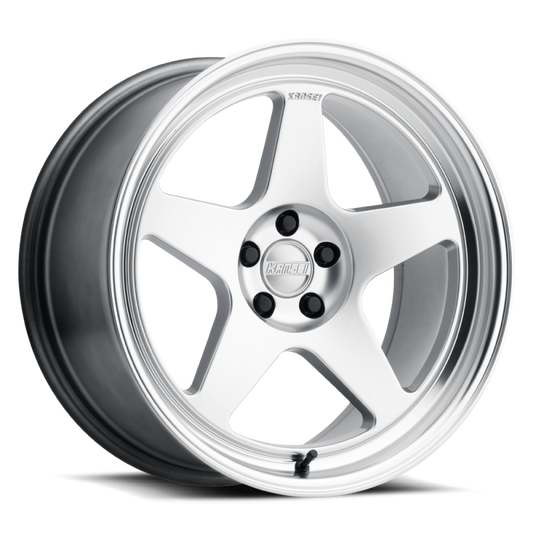 Kansei K12H KNP 15x7in / 4x114.3 BP / 25mm Offset / 73.1mm Bore - Hyper Silver | J-Spec Garage