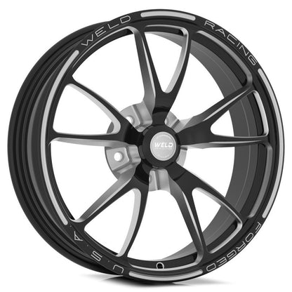 Weld Full Throttle 1-Piece 15x3.5 / Anglia Spindle MT / 1.75in. BS Black Wheel - Non-Beadlock | J-Spec Garage