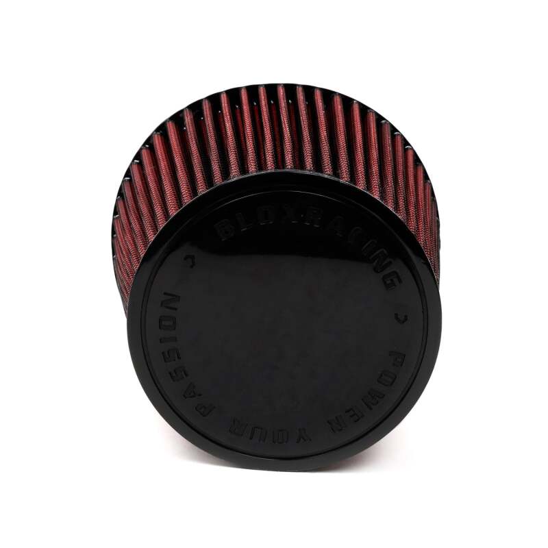 BLOX Racing Performance Filter Kit w/ 2.5inch Velocity Stack Air Filter and 2.5inch Silicone Hose — view 11 | J-Spec Garage