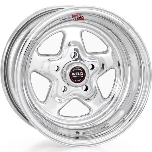Weld ProStar 15x15 / 5x4.5 BP / 6.5in. BS Polished Wheel - Non-Beadlock | J-Spec Garage
