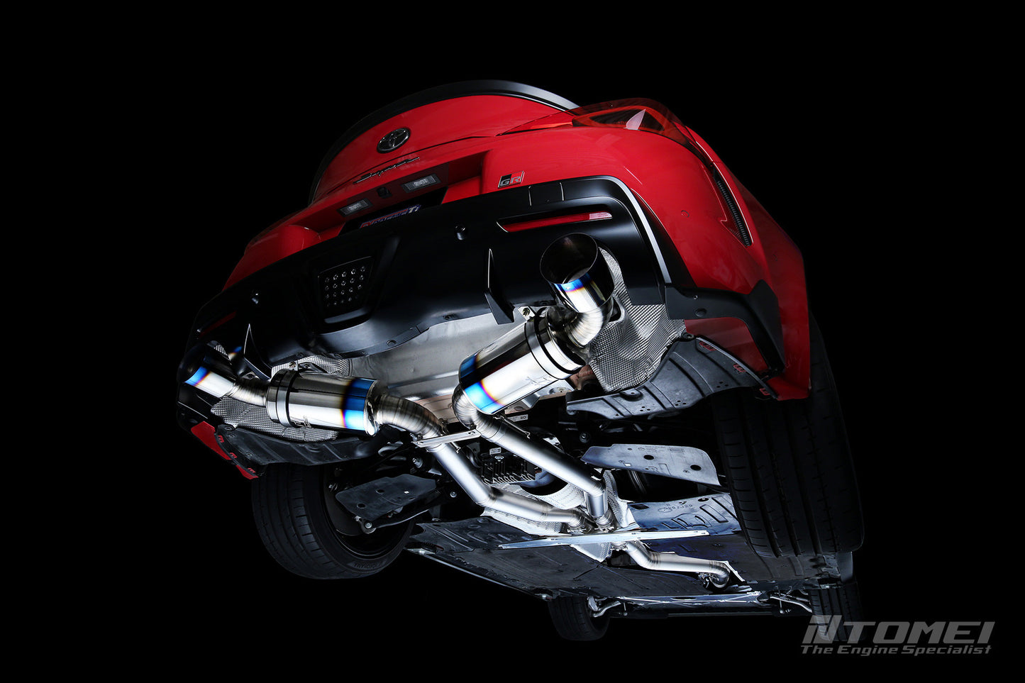 Tomei Full Titanium Muffler Ti Expreme GR Supra Type-D (Dual) Exhaust