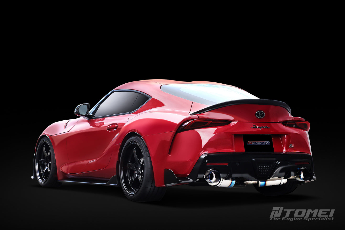 Tomei Full Titanium Muffler Ti Expreme GR Supra Type-D (Dual) Exhaust