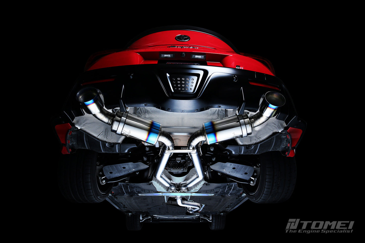 Tomei Full Titanium Muffler Ti Expreme GR Supra Type-D (Dual) Exhaust