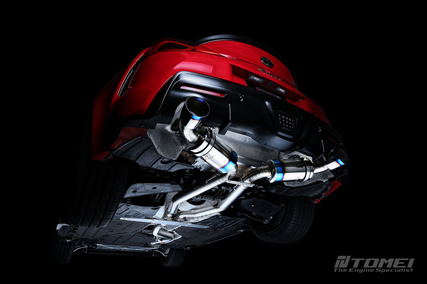 Tomei Full Titanium Muffler Ti Expreme GR Supra Type-D (Dual) Exhaust