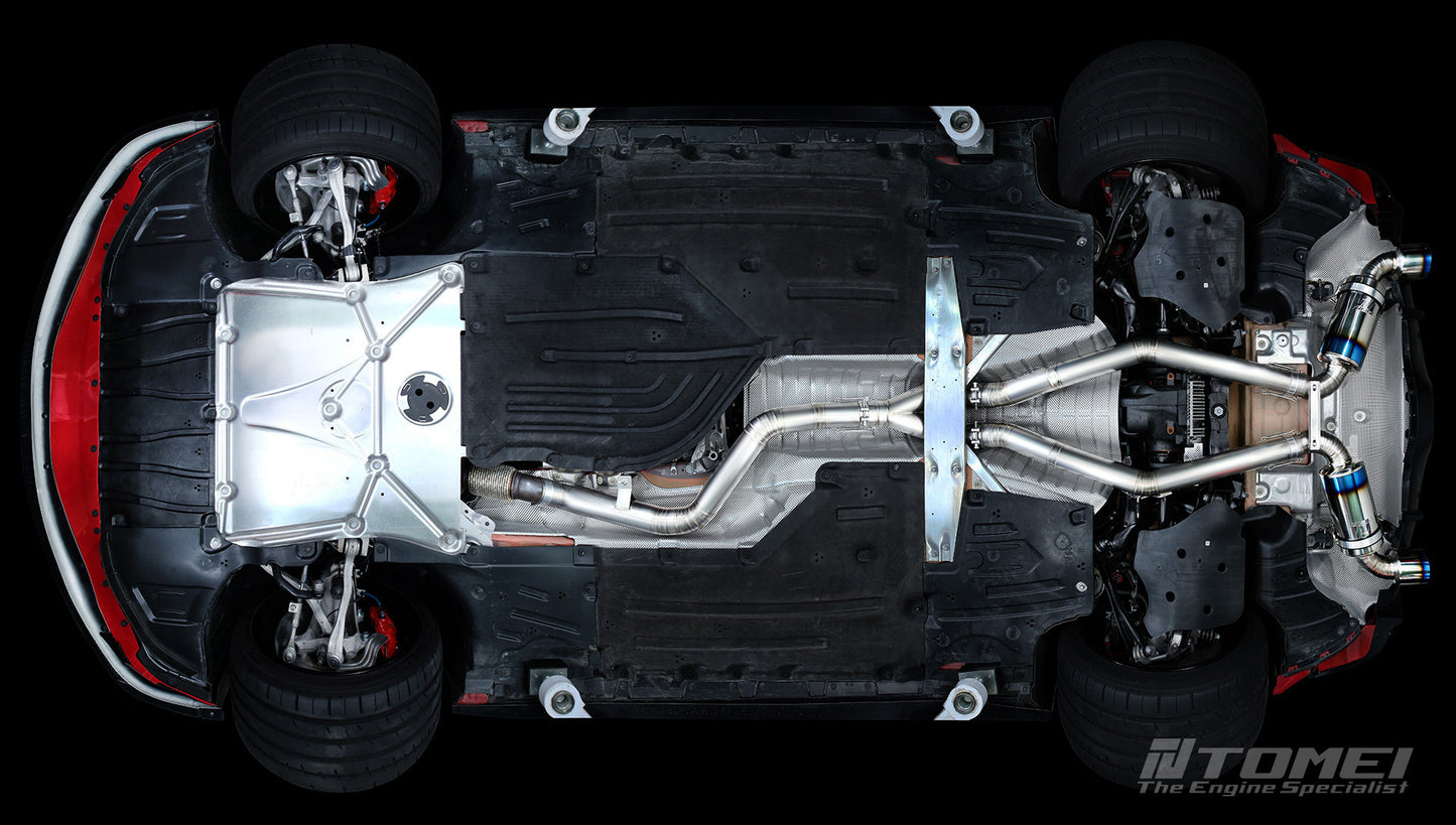 Tomei Full Titanium Muffler Ti Expreme GR Supra Type-D (Dual) Exhaust