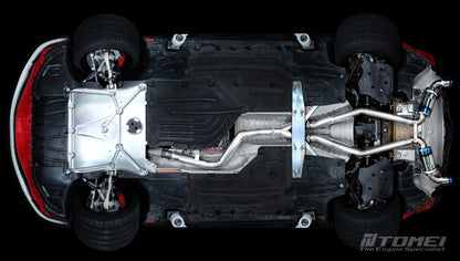Tomei Full Titanium Muffler Ti Expreme GR Supra Type-D (Dual) Exhaust