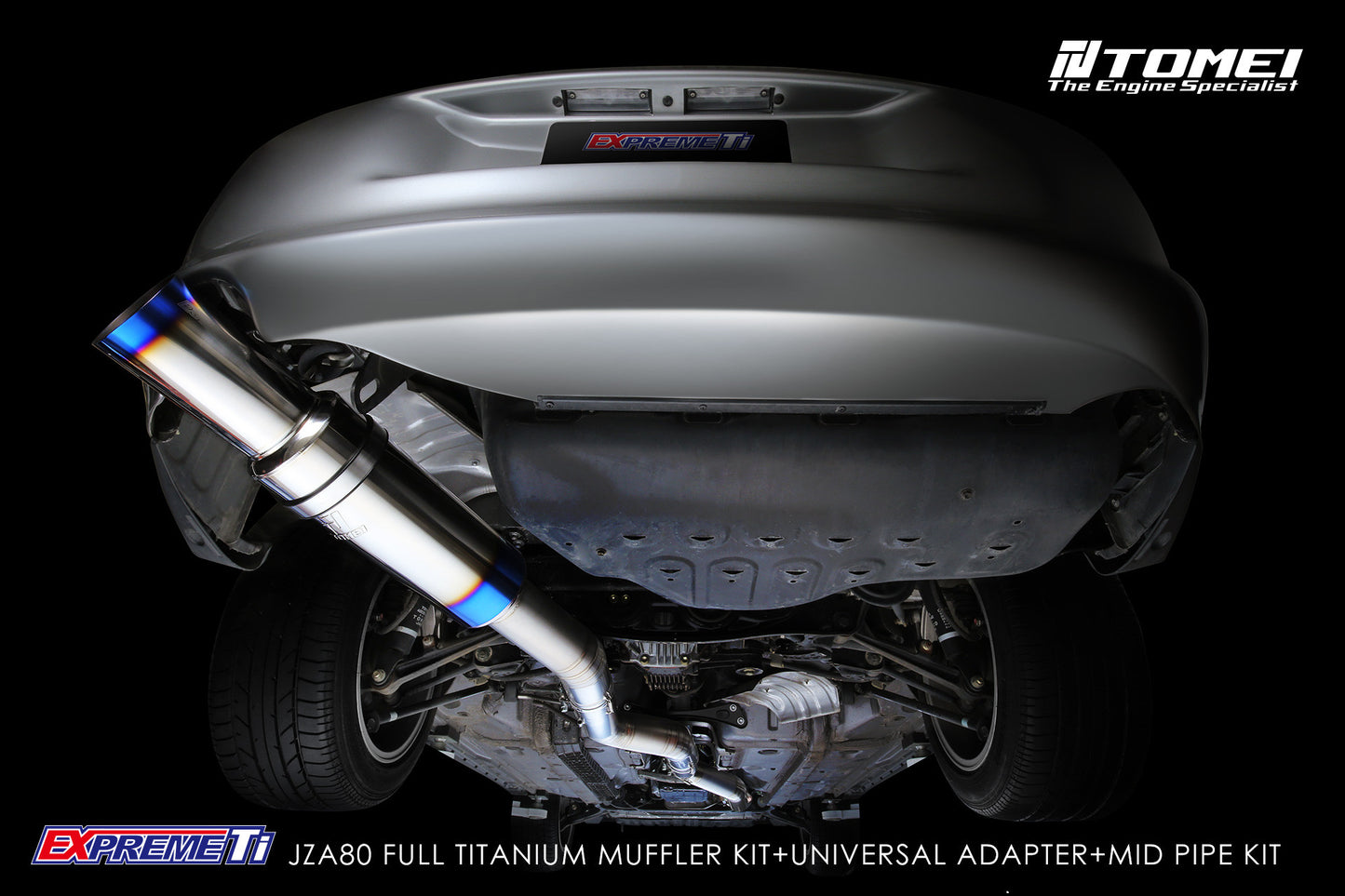 Tomei Full Titanium Muffler Ti Expreme JZA80 MKIV Toyota Supra Exhaust
