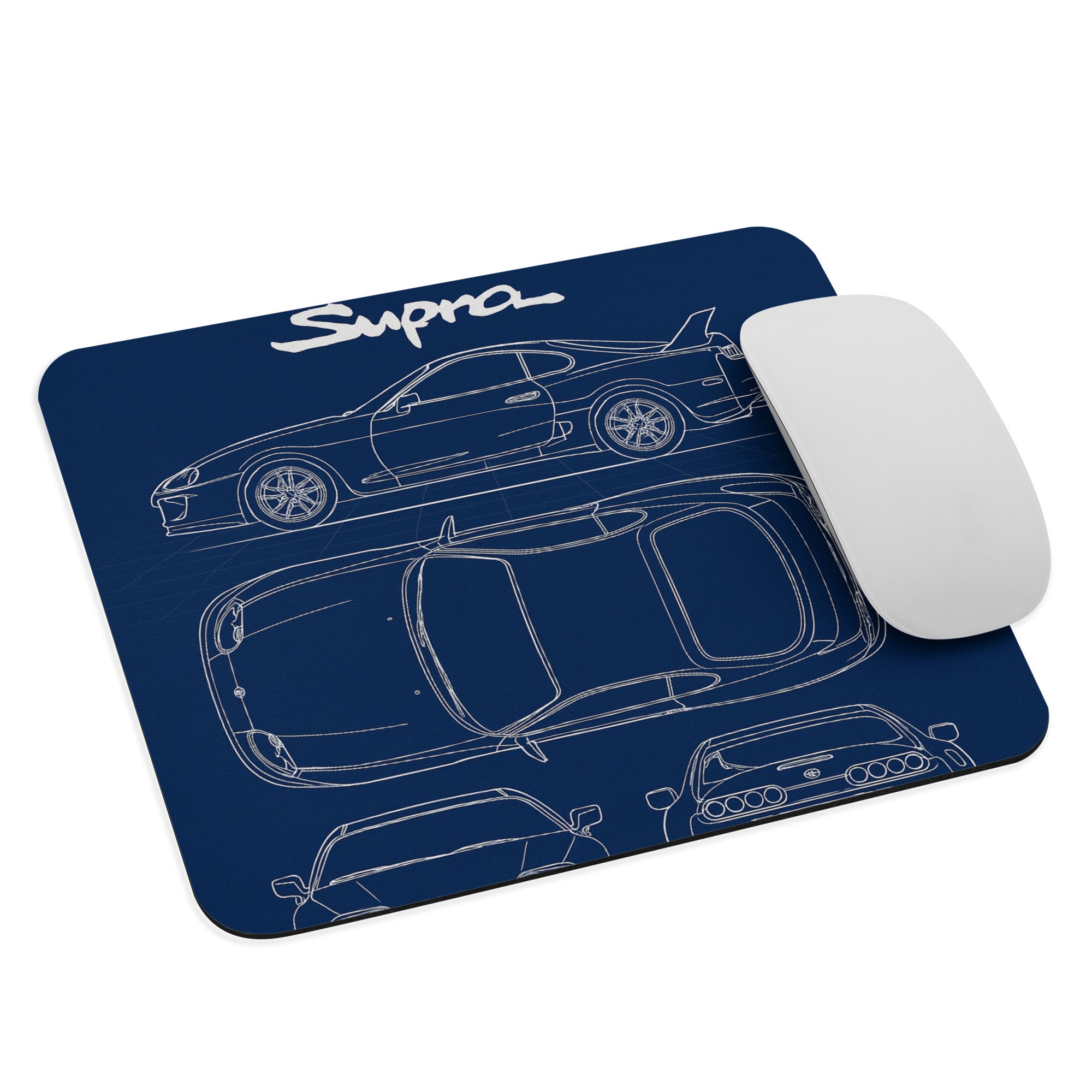 Blueprint Collection – MK4 Supra Mouse Pad | J-Spec Garage