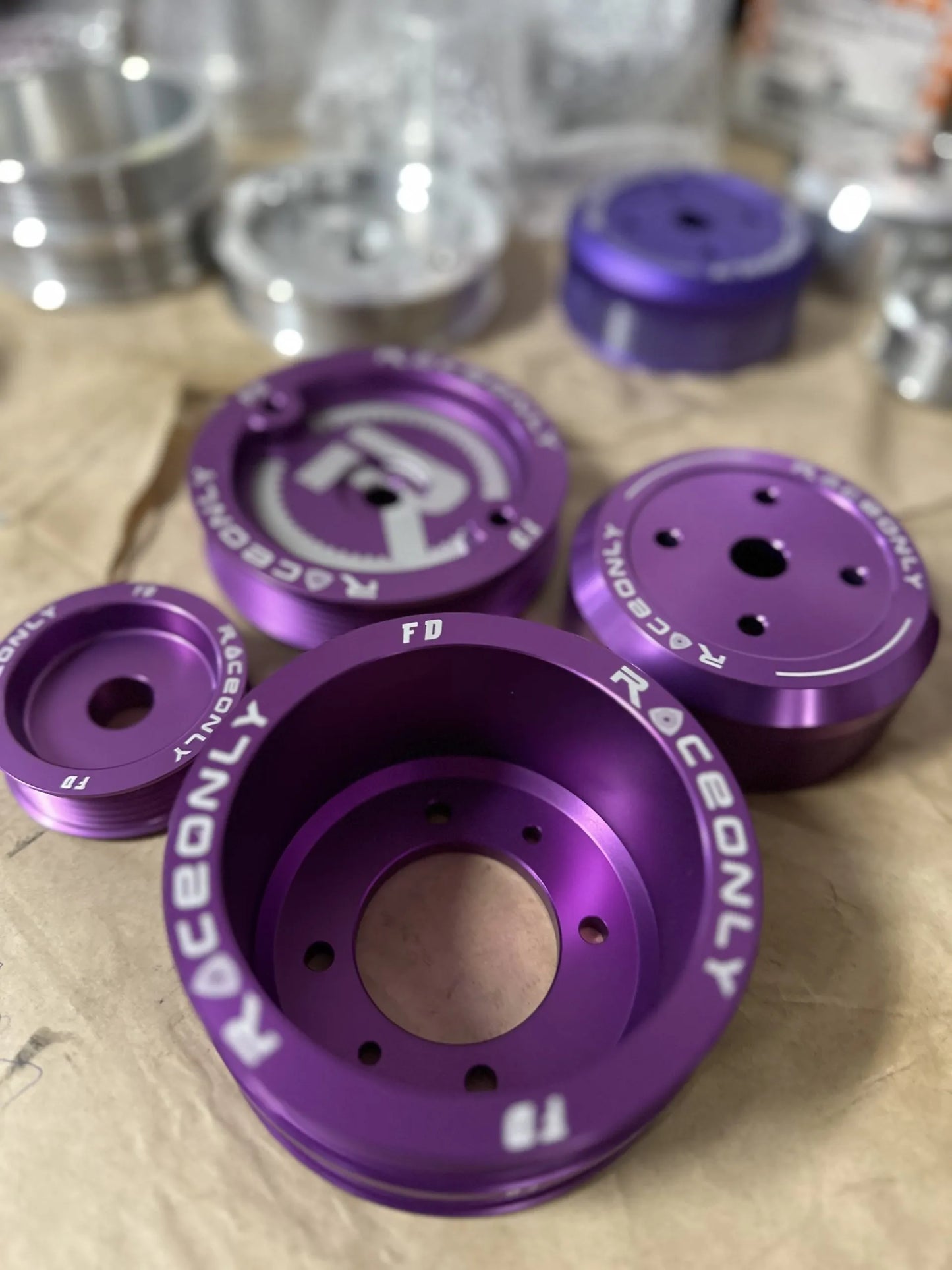 RaceOnly FD RX7 Pulley Kit