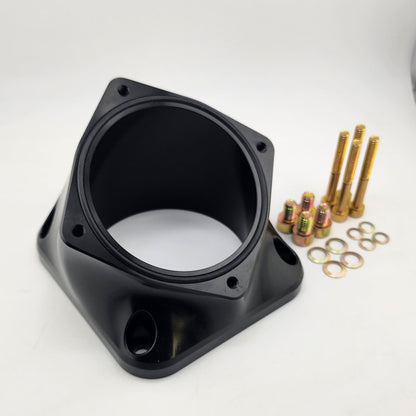 Outsider Garage ISR/Otaku/Zerofab/Deep Motor Angled DBW Manifold Adapters — view 4 | J-Spec Garage