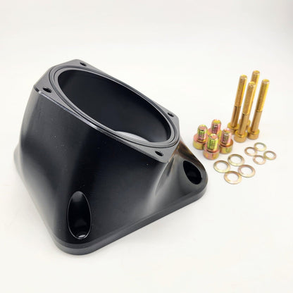 Outsider Garage ISR/Otaku/Zerofab/Deep Motor Angled DBW Manifold Adapters — view 5 | J-Spec Garage