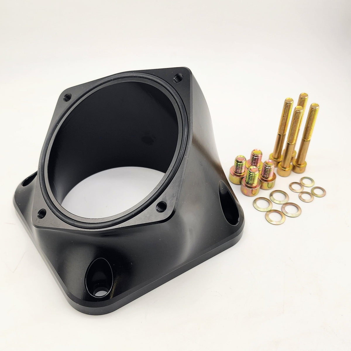 Outsider Garage ISR/Otaku/Zerofab/Deep Motor Angled DBW Manifold Adapters — view 6 | J-Spec Garage